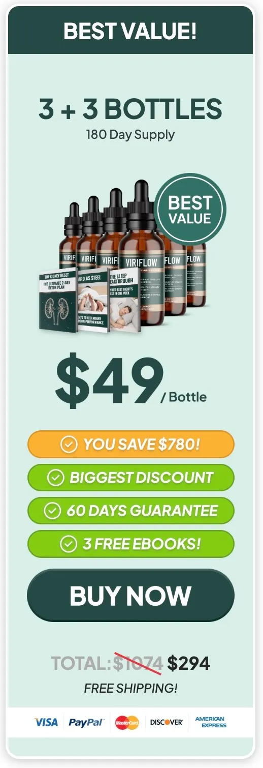 ViriFlow 6 bottle package - Best Value
