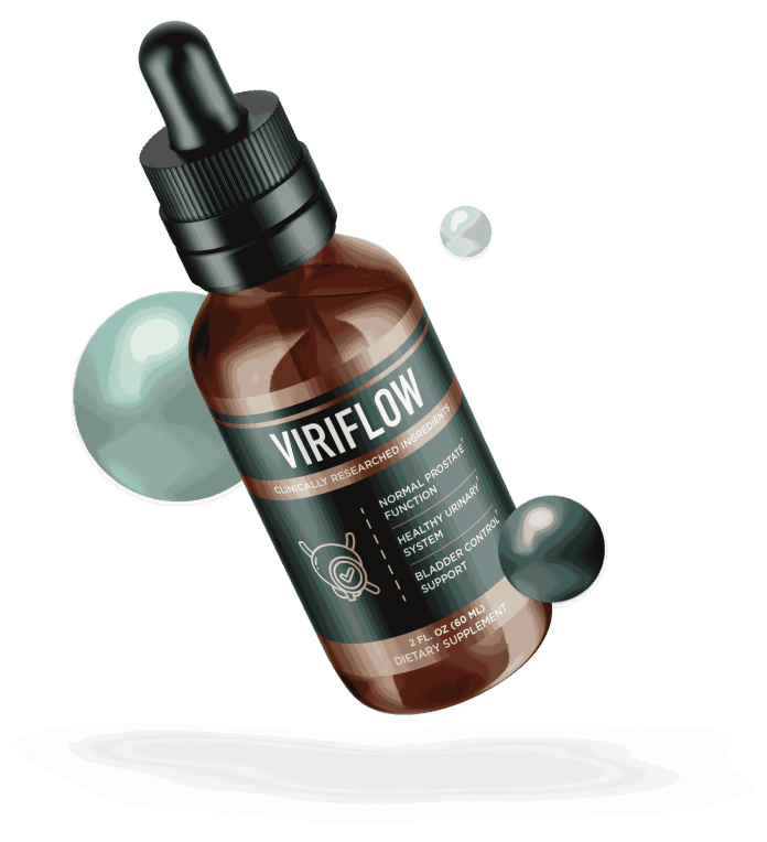 ViriFlow supplement bottle